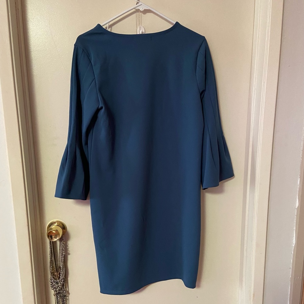Size small banana republic dark teal dress